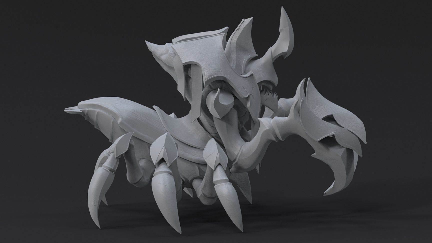 Dota 2 Fanart Nyx Assassin Free 3D print model_6