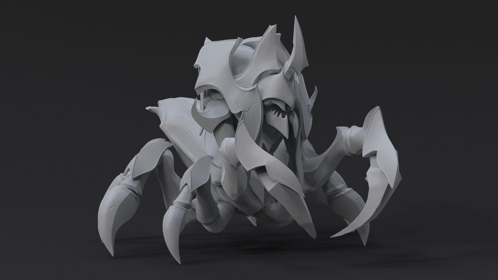 Dota 2 Fanart Nyx Assassin Free 3D print model_7