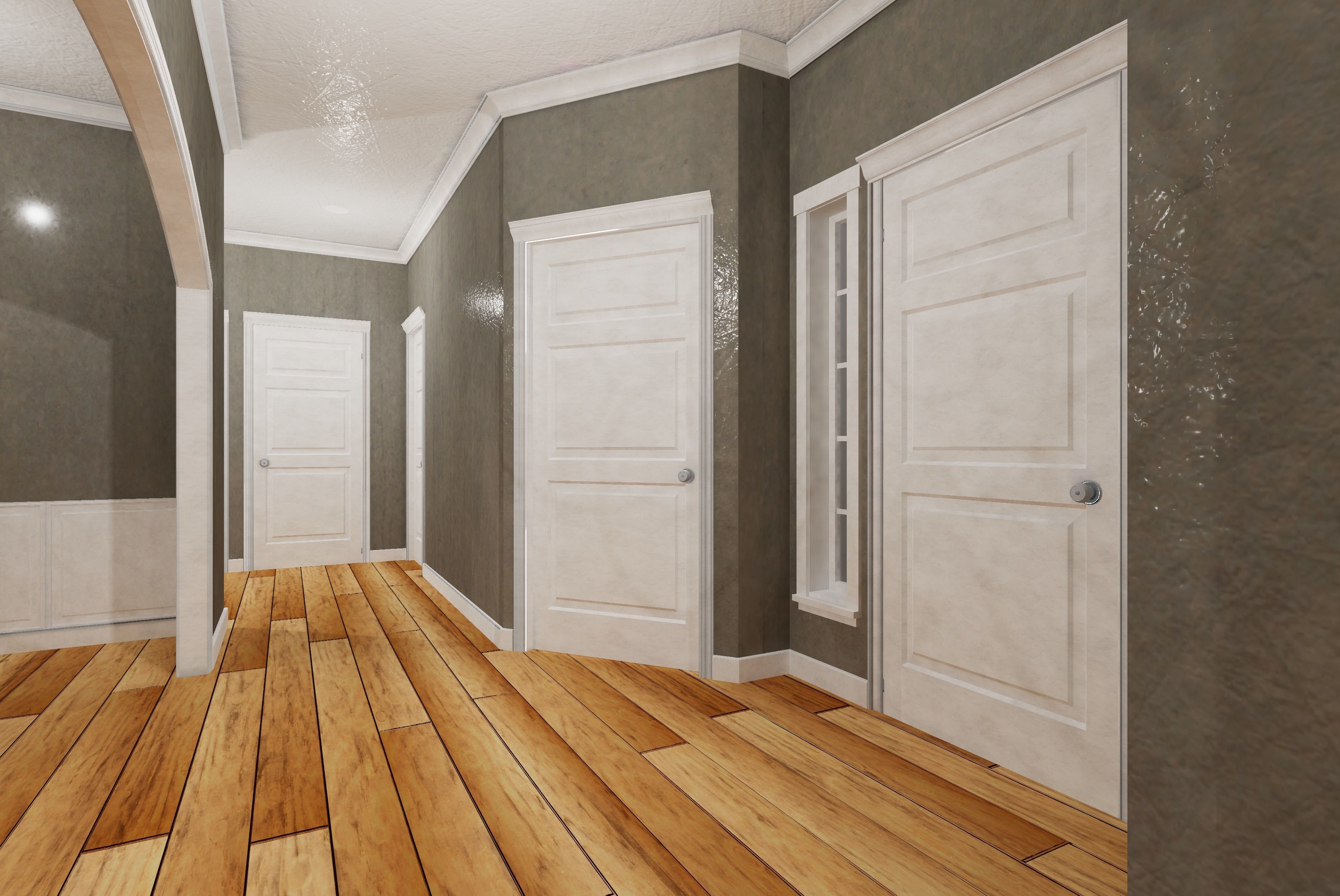 HQ Residential Modular House Low-poly 3D model_7