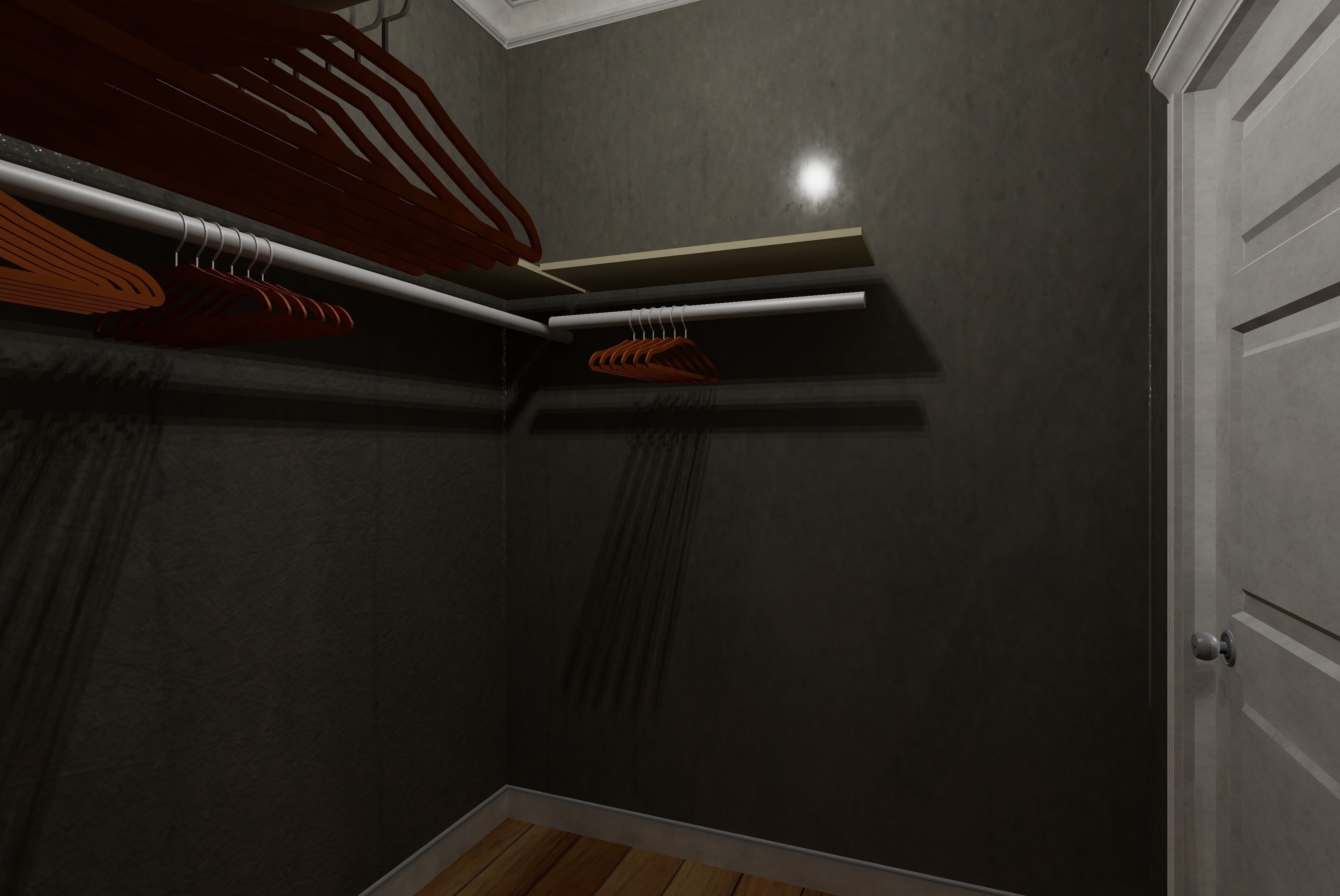 HQ Residential Modular House Low-poly 3D model_11