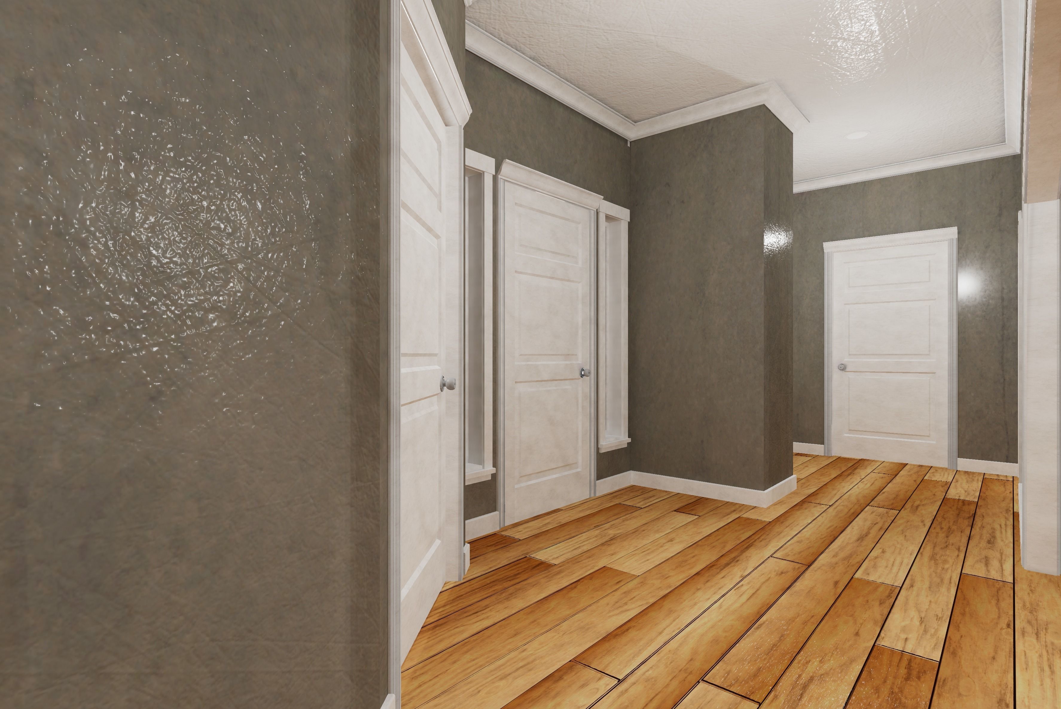 HQ Residential Modular House Low-poly 3D model_6