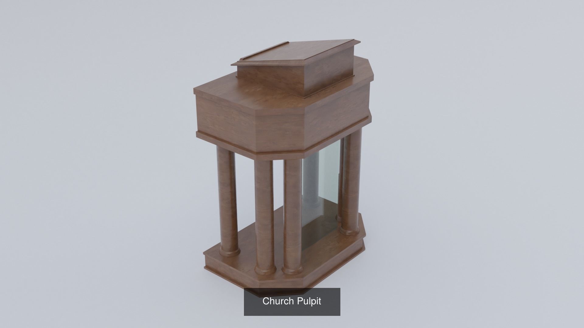 Pulpit Pack 3D Model Collection_8