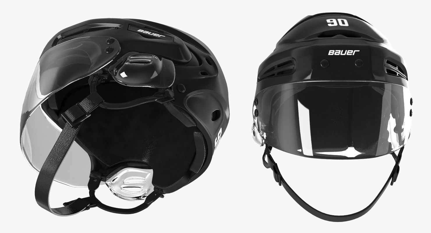 Hockey Player Stars Rigged for Cinema 4D 3D model_25