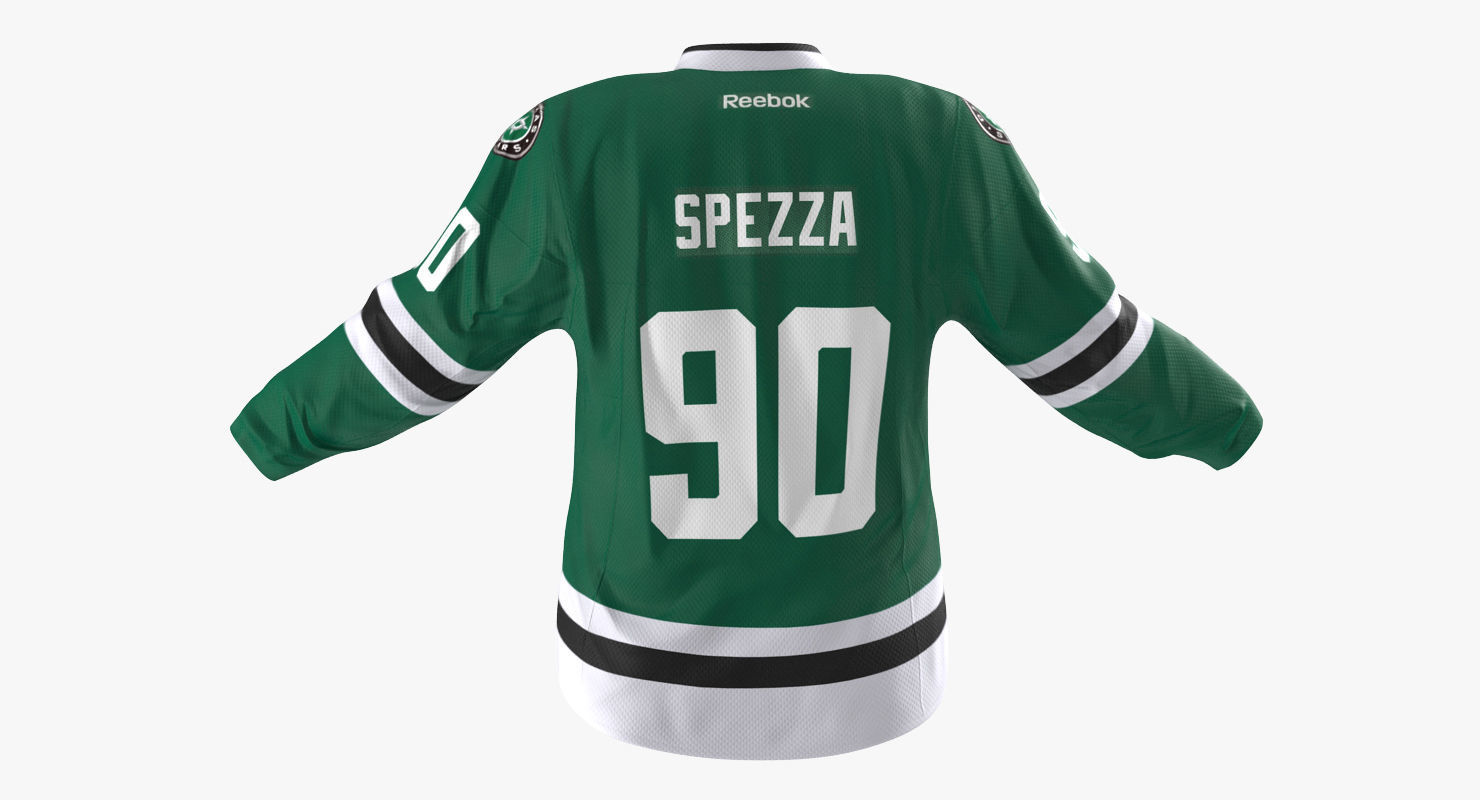 Hockey Player Stars Rigged for Cinema 4D 3D model_15