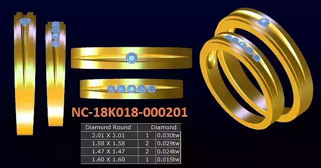 25 models  wedding ring - 9