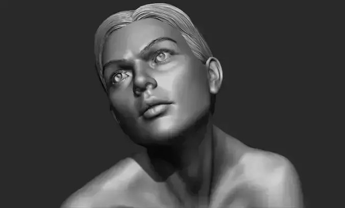 Woman Realistic Zbrush Sculpt 2