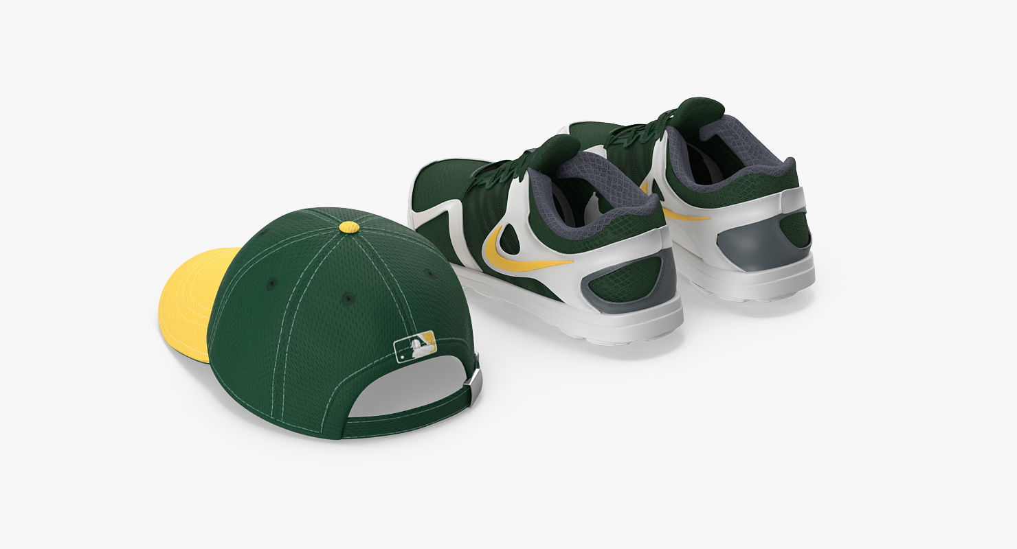 Baseball Player Athletics 2 Rigged for Cinema 4D 3D model_13