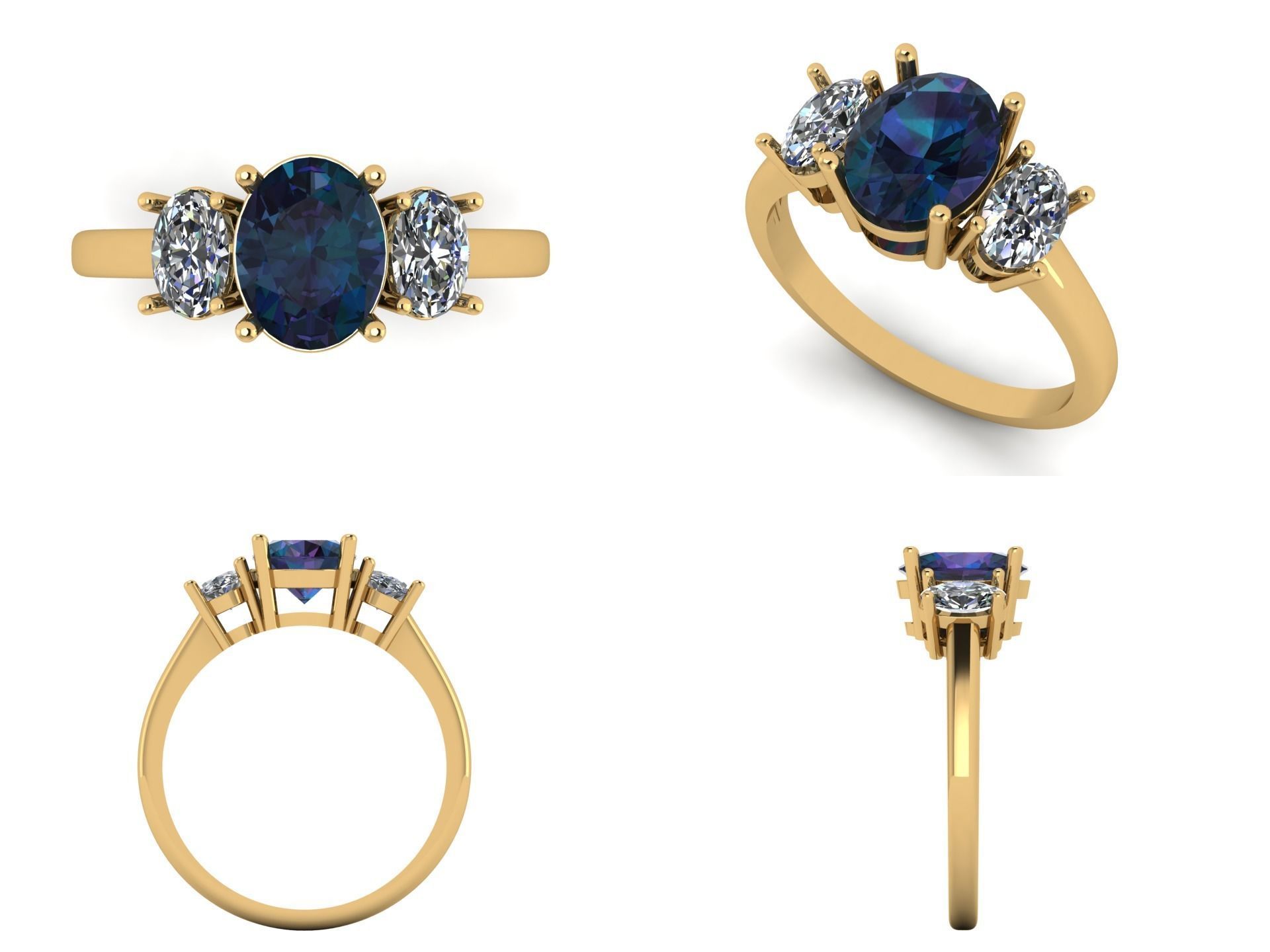 Ring  n 24 3D print model_5