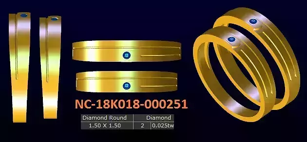 25 models  wedding ring - 11