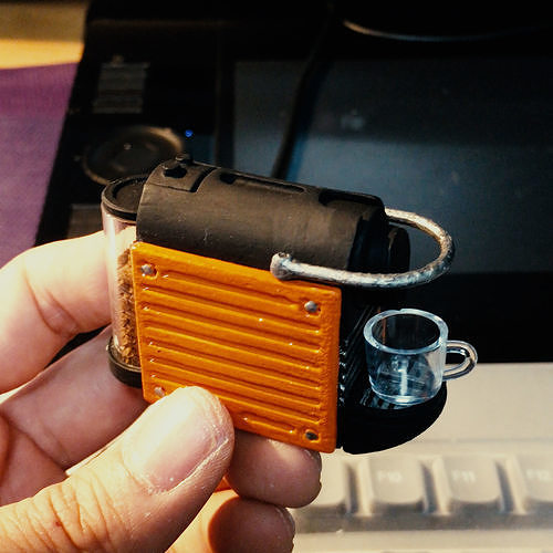 NESPRESSO PIXIE Miniature 3D print model 3D print model