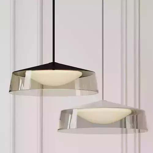 Masque grande pendant by tech lighting 3D model