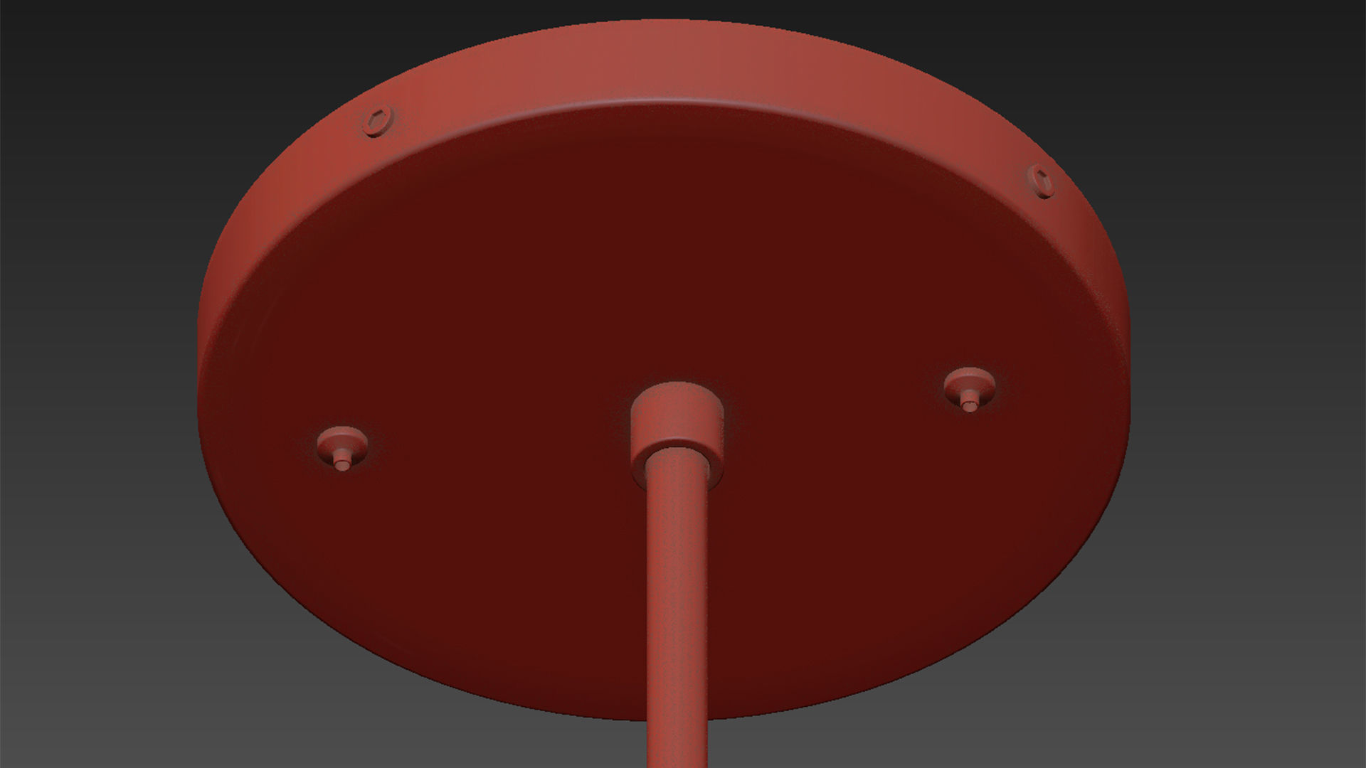 Masque grande pendant by tech lighting 3D model_4