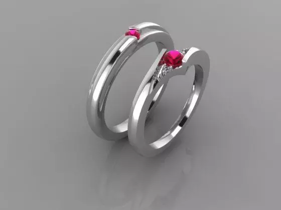 ring dk9 3D print model_0