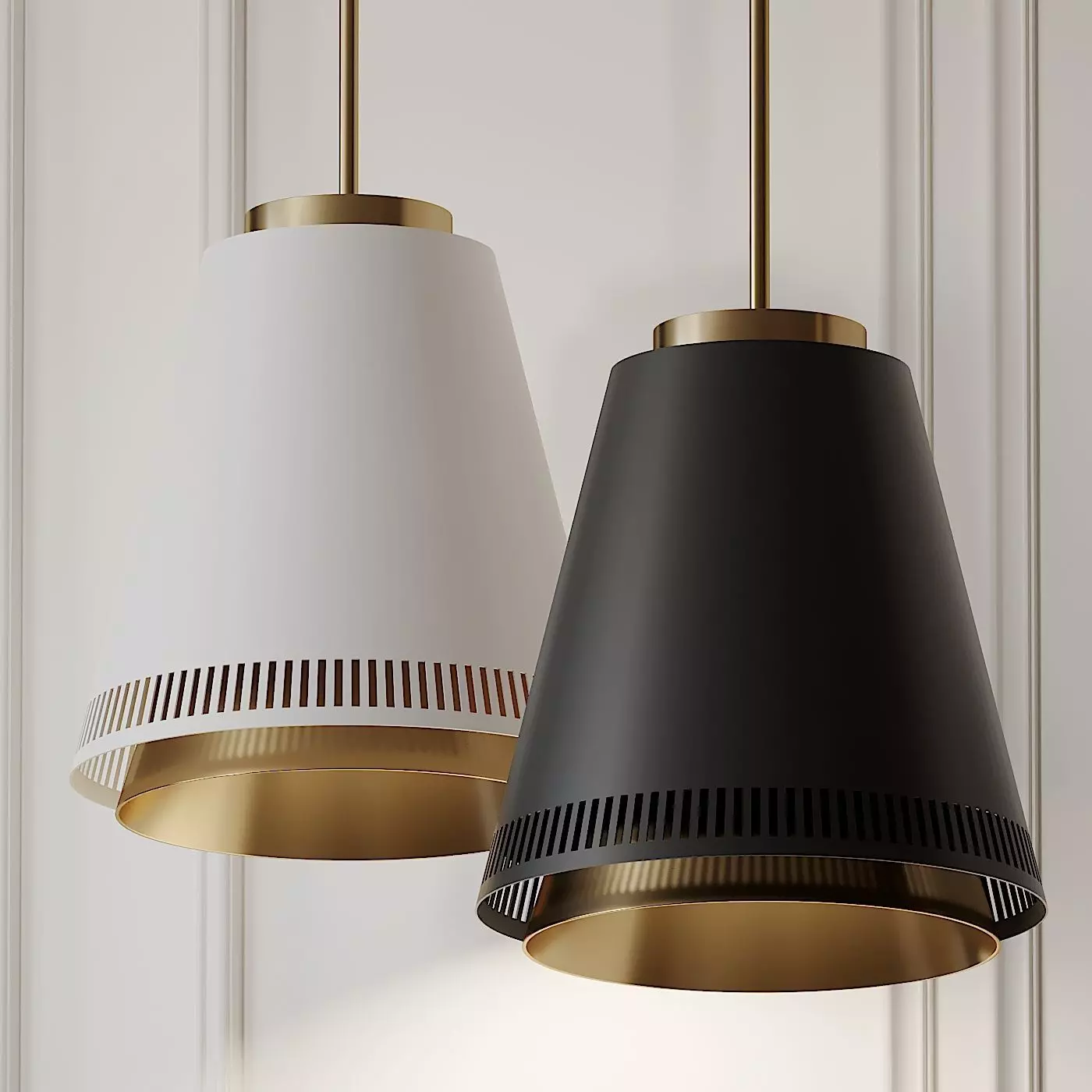 Ceiling Lights ED Ellen DeGeneres 3D model