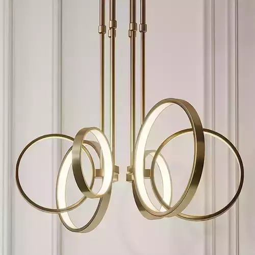 Bonham LED Large Chandelier by Elan Lighting