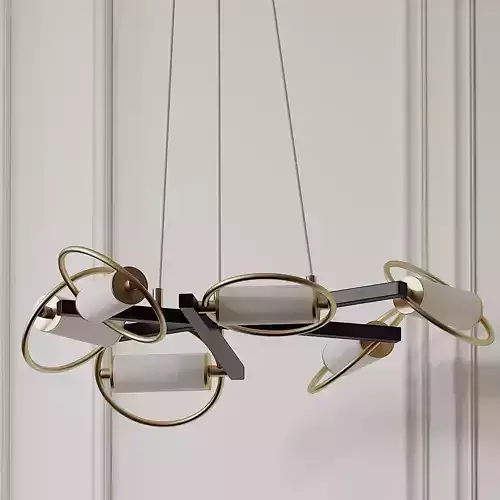 Soft Gold Jersey by Novelty Chandelier