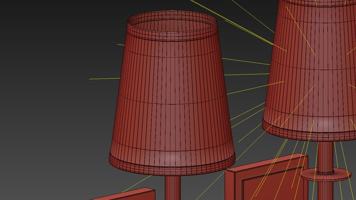 Tyrone 1-Light Wallchiere Wall Sconce 3D model_10