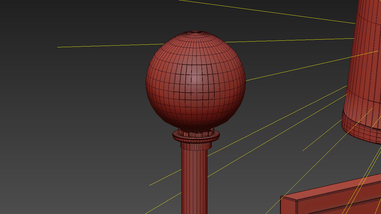 Tyrone 1-Light Wallchiere Wall Sconce 3D model_8