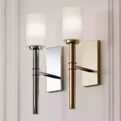 Darrell 1-Light Wallchiere Wall Sconce by Langley Street