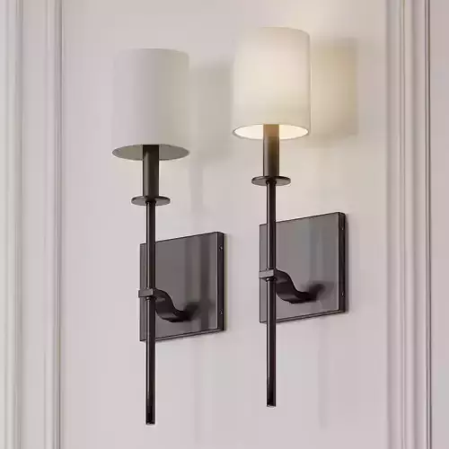 Bueche 1-Light Wallchiere Armed Sconce by Ivy Bronx