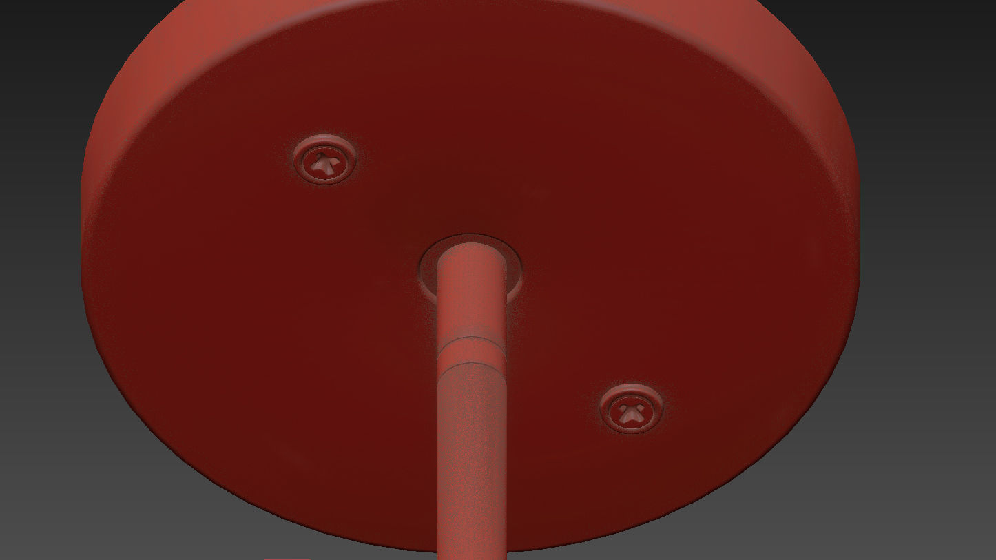 Valmonte 1-Light Cone Pendant by Langley Street 3D model_13