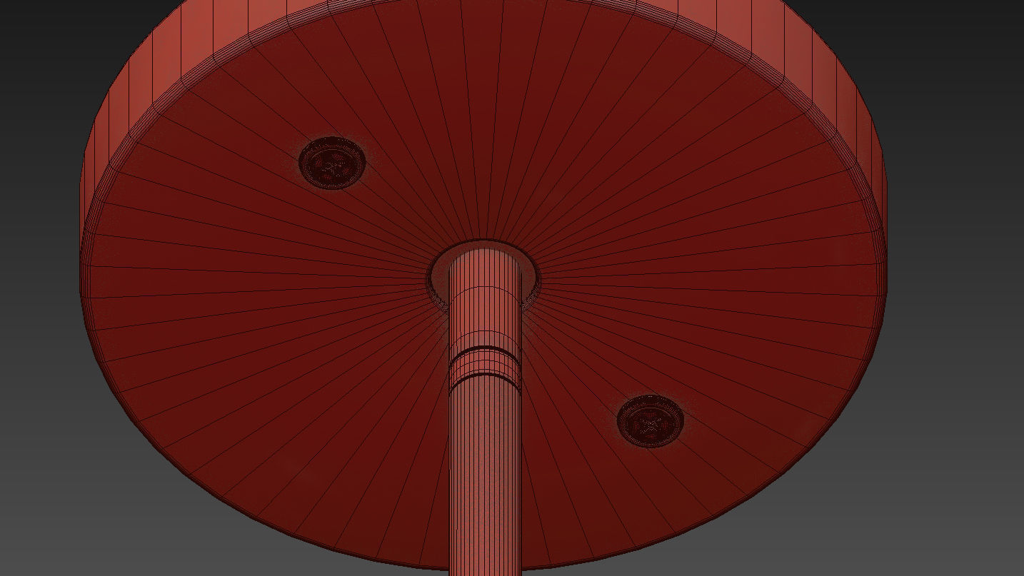 Valmonte 1-Light Cone Pendant by Langley Street 3D model_12