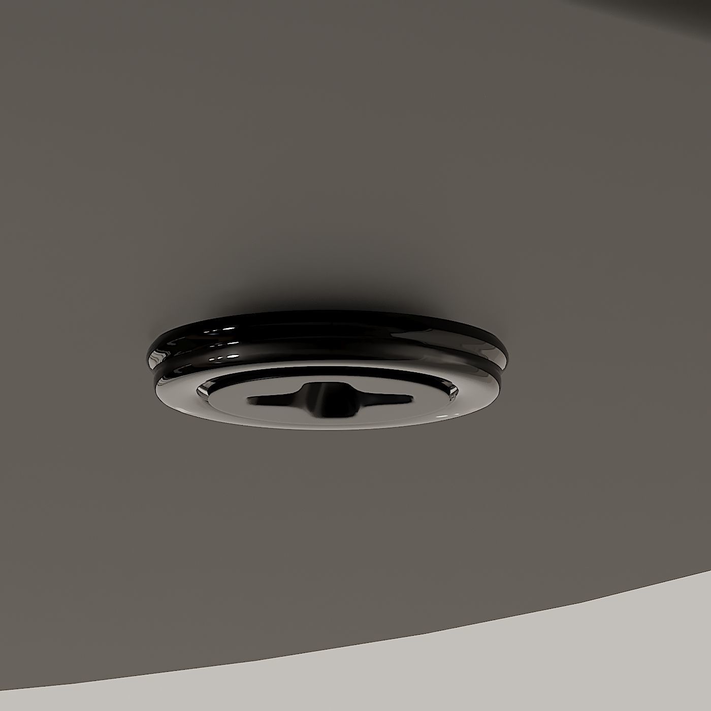 Valmonte 1-Light Cone Pendant by Langley Street 3D model_4