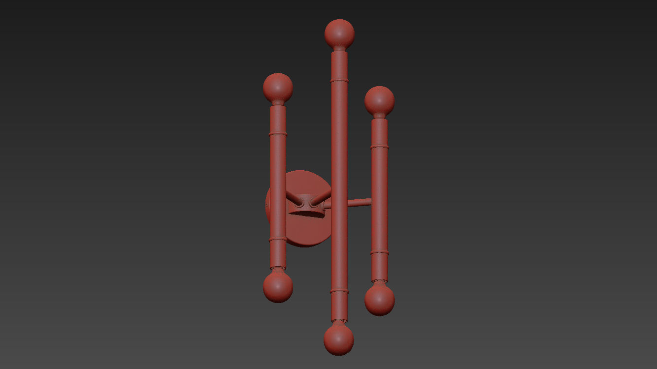 Brigida wall sconce by Willa Arlo Interiors 3D model_2