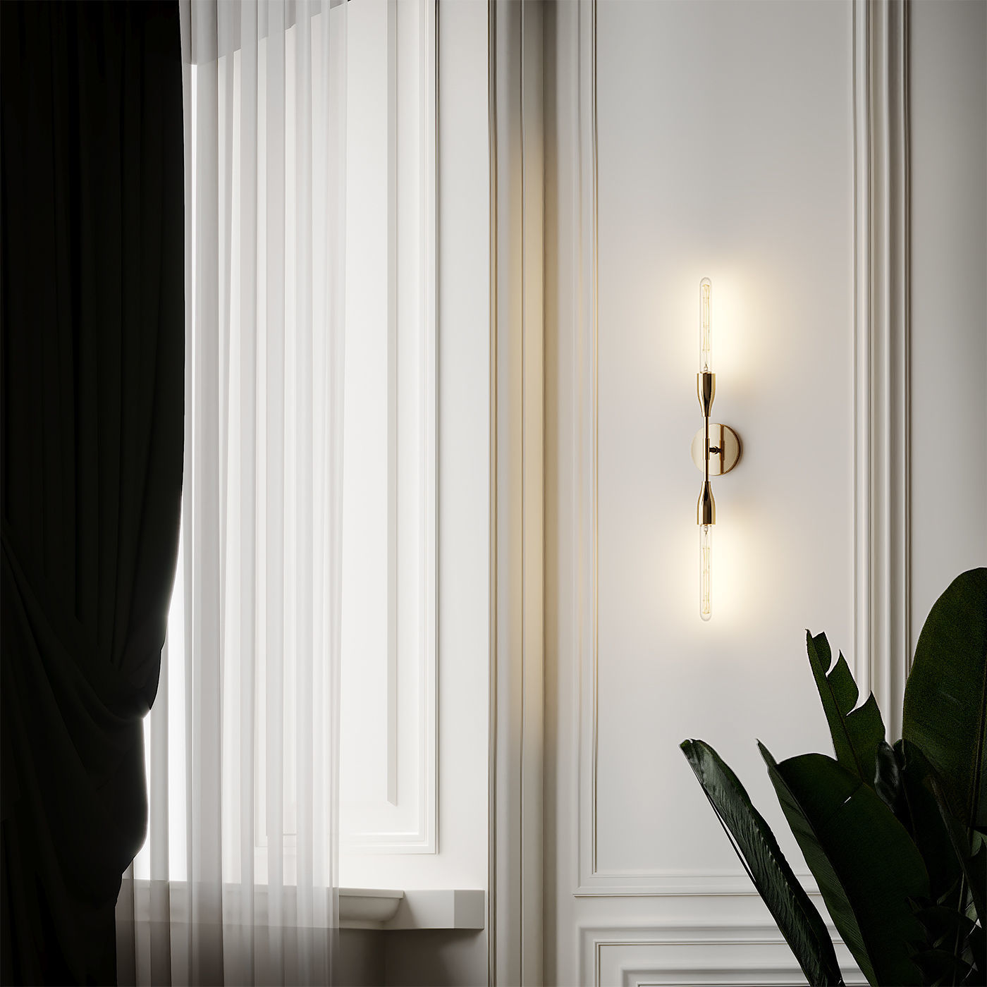 Daren wall Sconce by Corrigan Studio 3D model_3