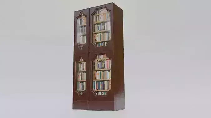 wooden book carbinet