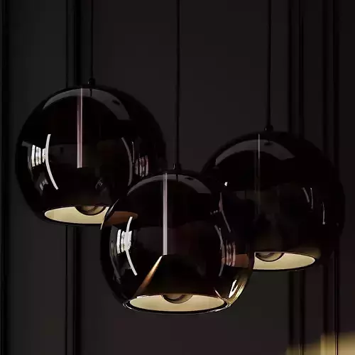 Globe Smoked Glass by Frank Ligtelijn