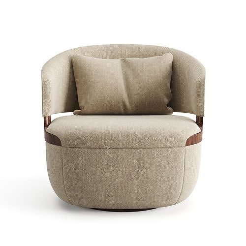 Potocco Velis Lounge 3D model 2