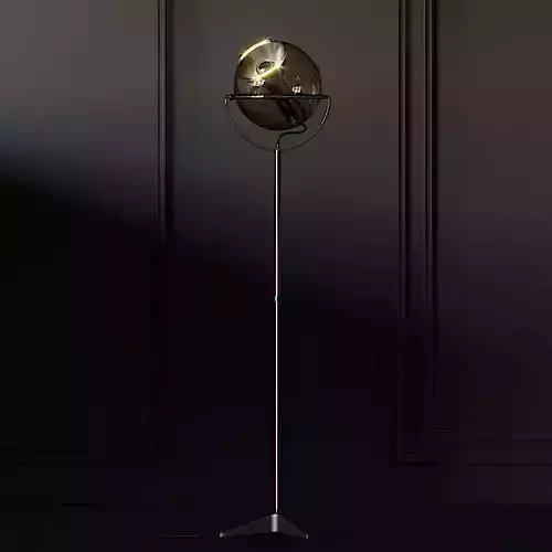 Globe 2000 Floor Lamp by Frank Ligtelijn