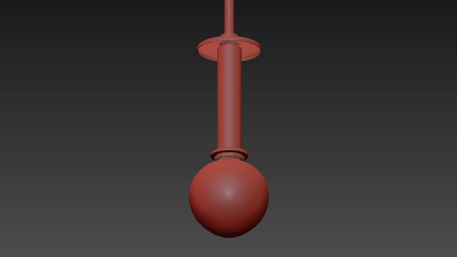 VL45 Radiohus 250 Pendant by Louis Poulsen 3D model_5