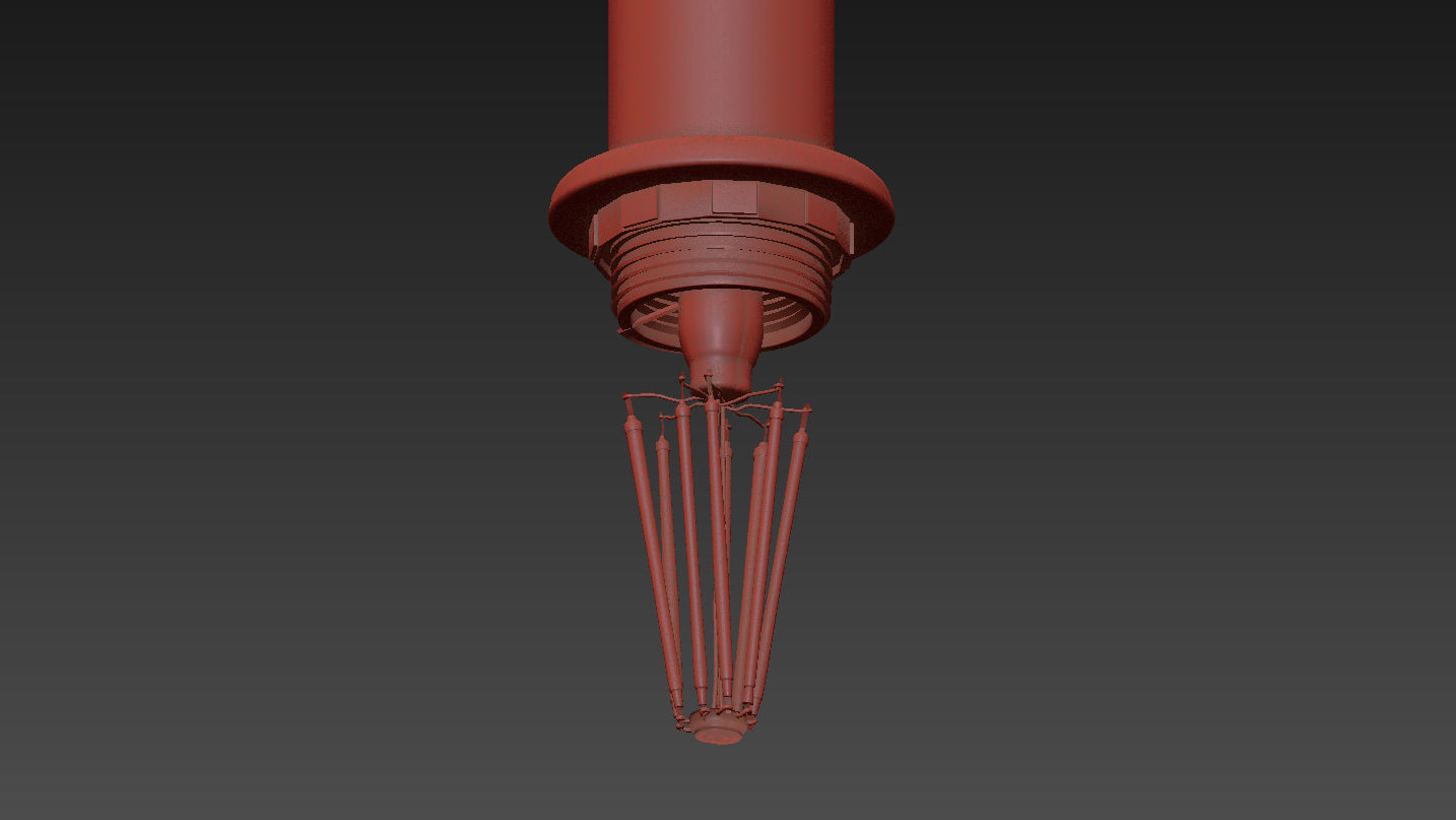 VL45 Radiohus 250 Pendant by Louis Poulsen 3D model_4