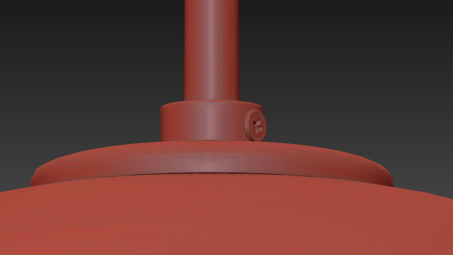 VL45 Radiohus 250 Pendant by Louis Poulsen 3D model_11