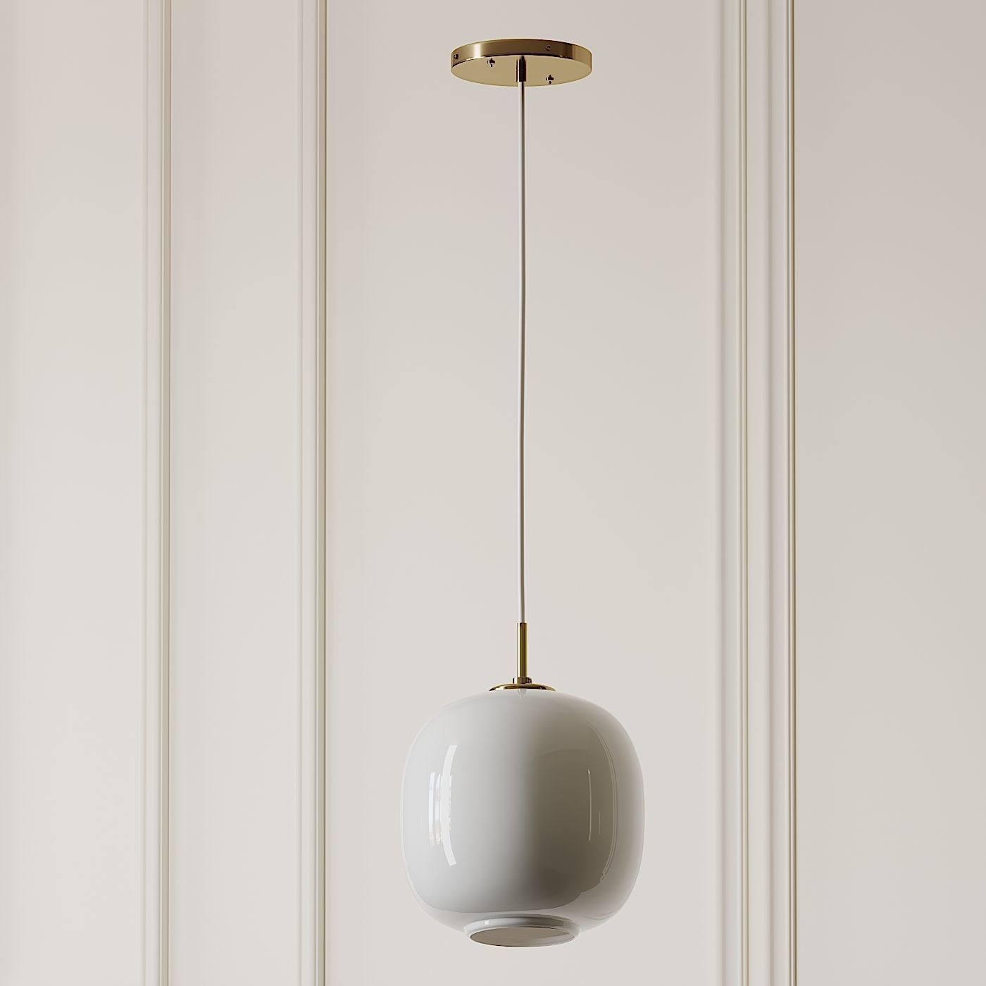 VL45 Radiohus 250 Pendant by Louis Poulsen 3D model_2