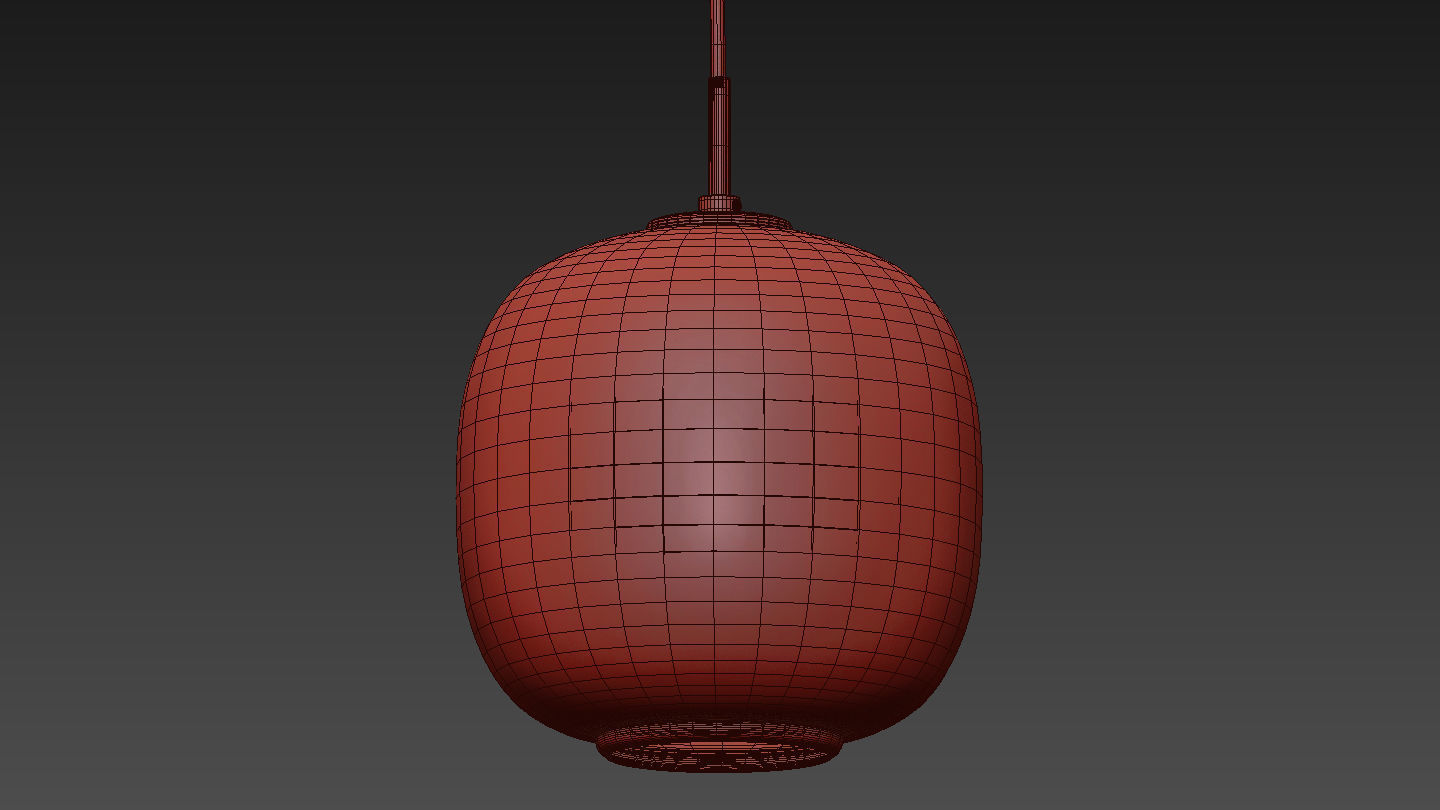 VL45 Radiohus 250 Pendant by Louis Poulsen 3D model_10