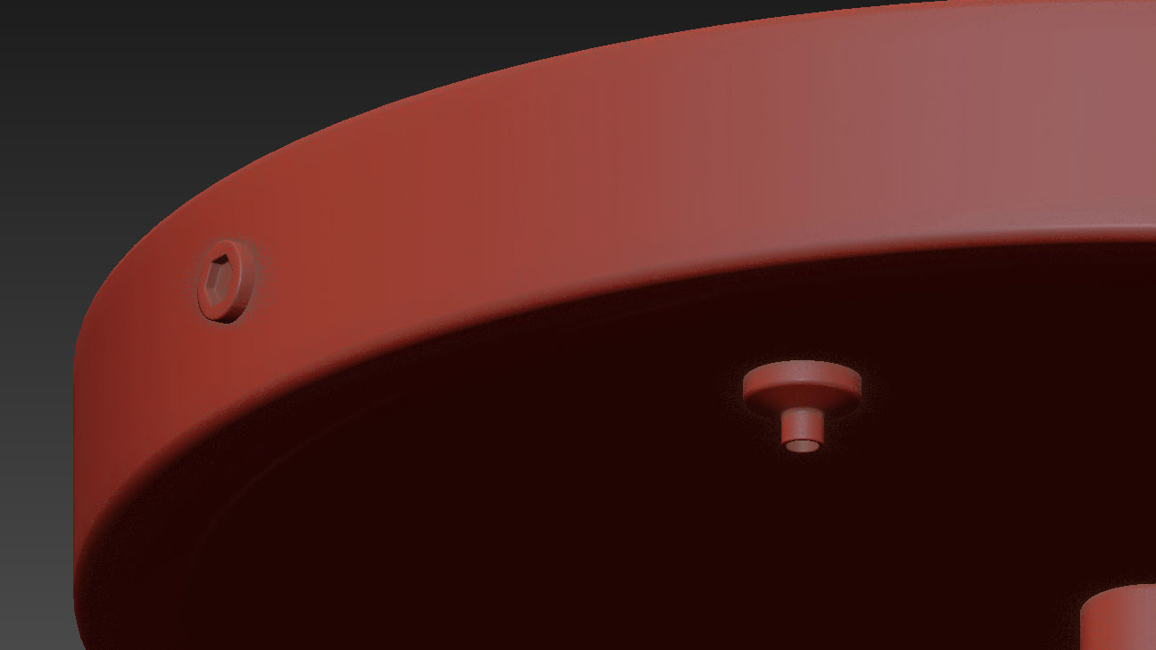 VL45 Radiohus 250 Pendant by Louis Poulsen 3D model_8