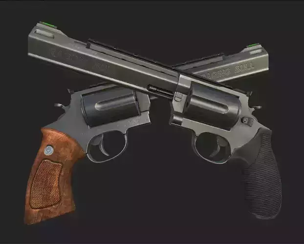 Magnum44 two revolvers