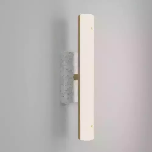 Counterweight Rectangle Sconce by Fort Standard Wall Lamp Free low-poly 3D model