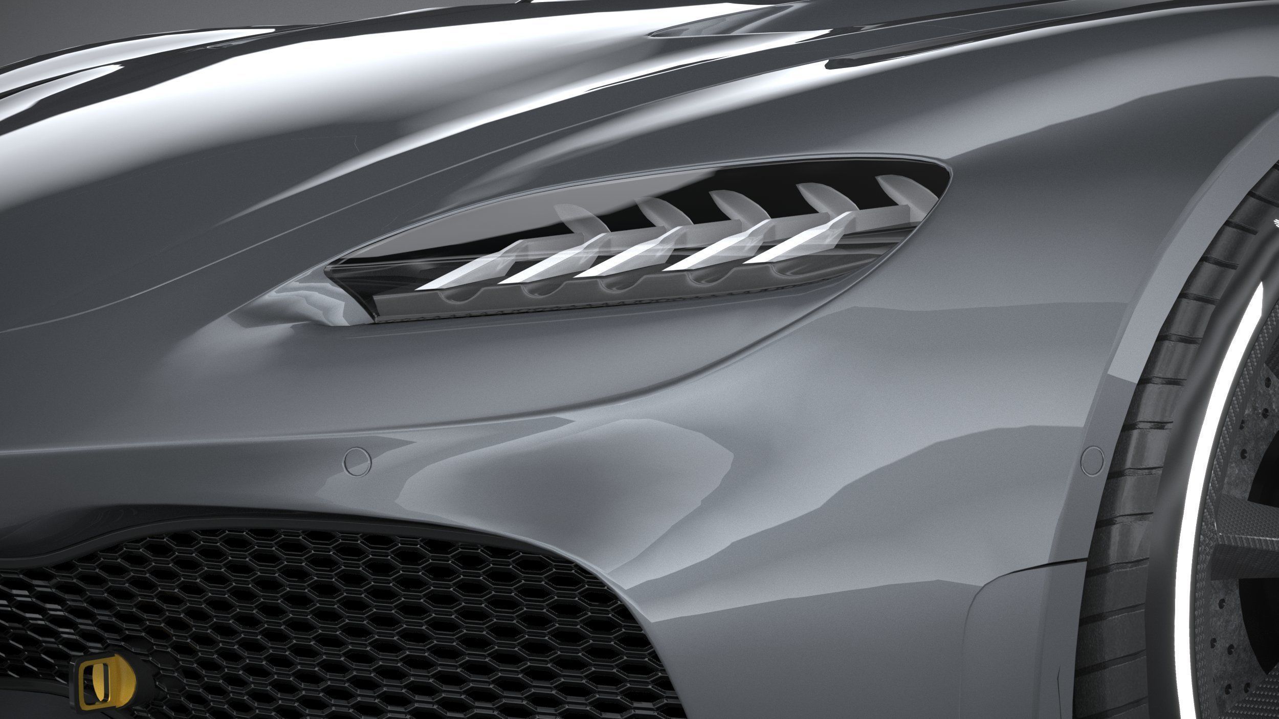 Koenigsegg Gemera 2021 LowPoly Low-poly 3D model_14