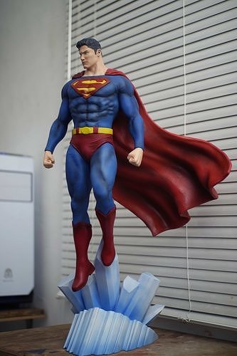 Superman Fan Art Statue 3d Printable 3D print model