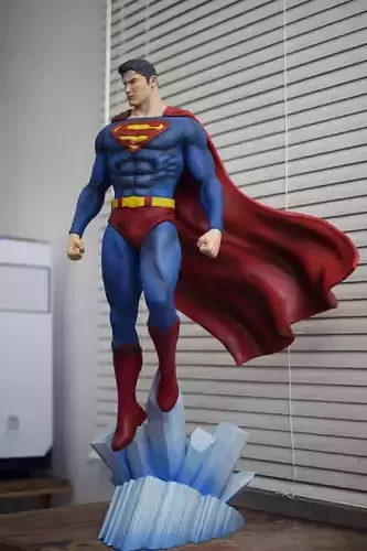 Superman Fan Art Statue 3d Printable 3D print model