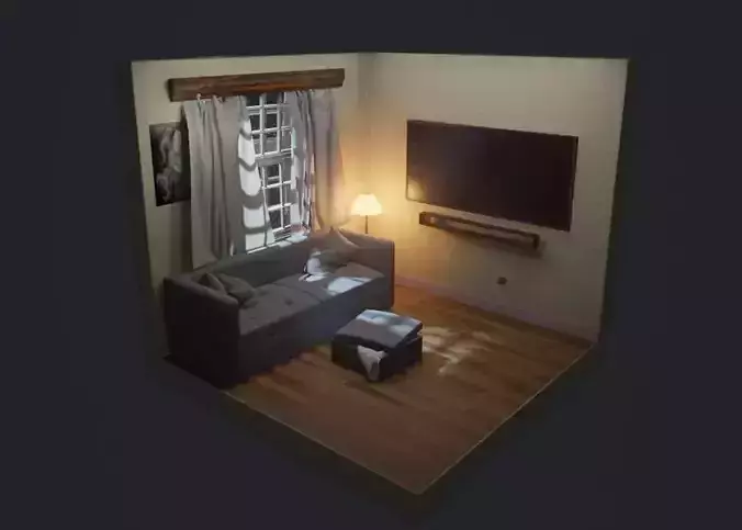 interior living space with furniture