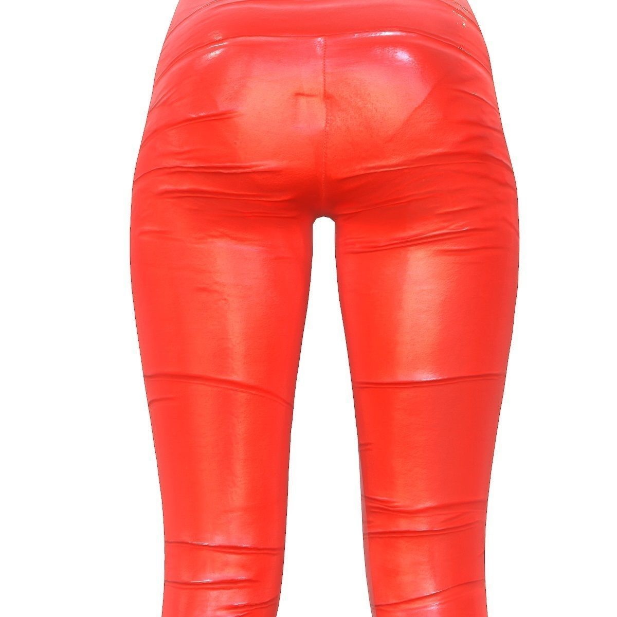 Legging Red 1 Low-poly 3D model_5