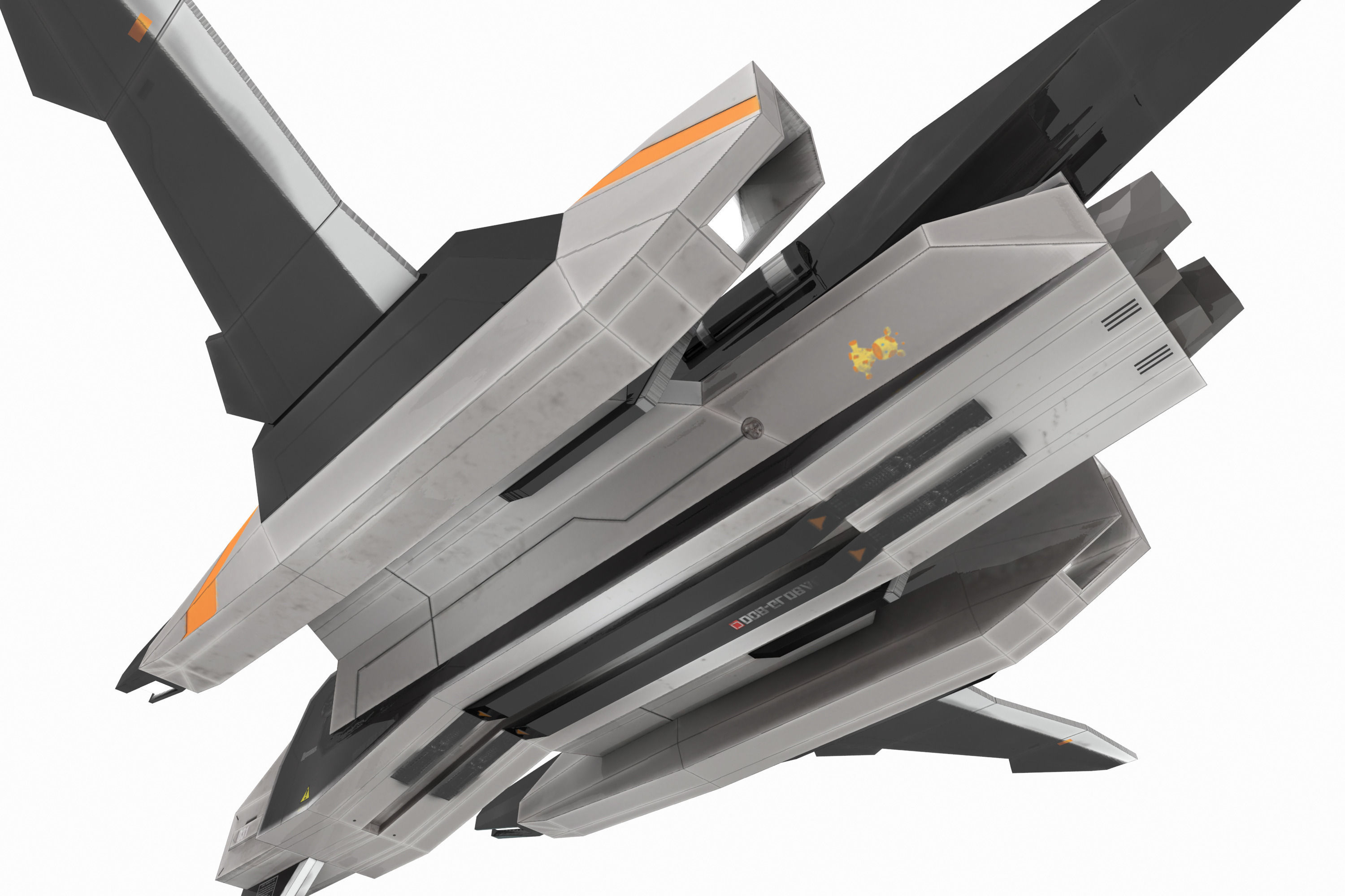 Sci-Fi - Aircraft - Iron 031 3D model_6