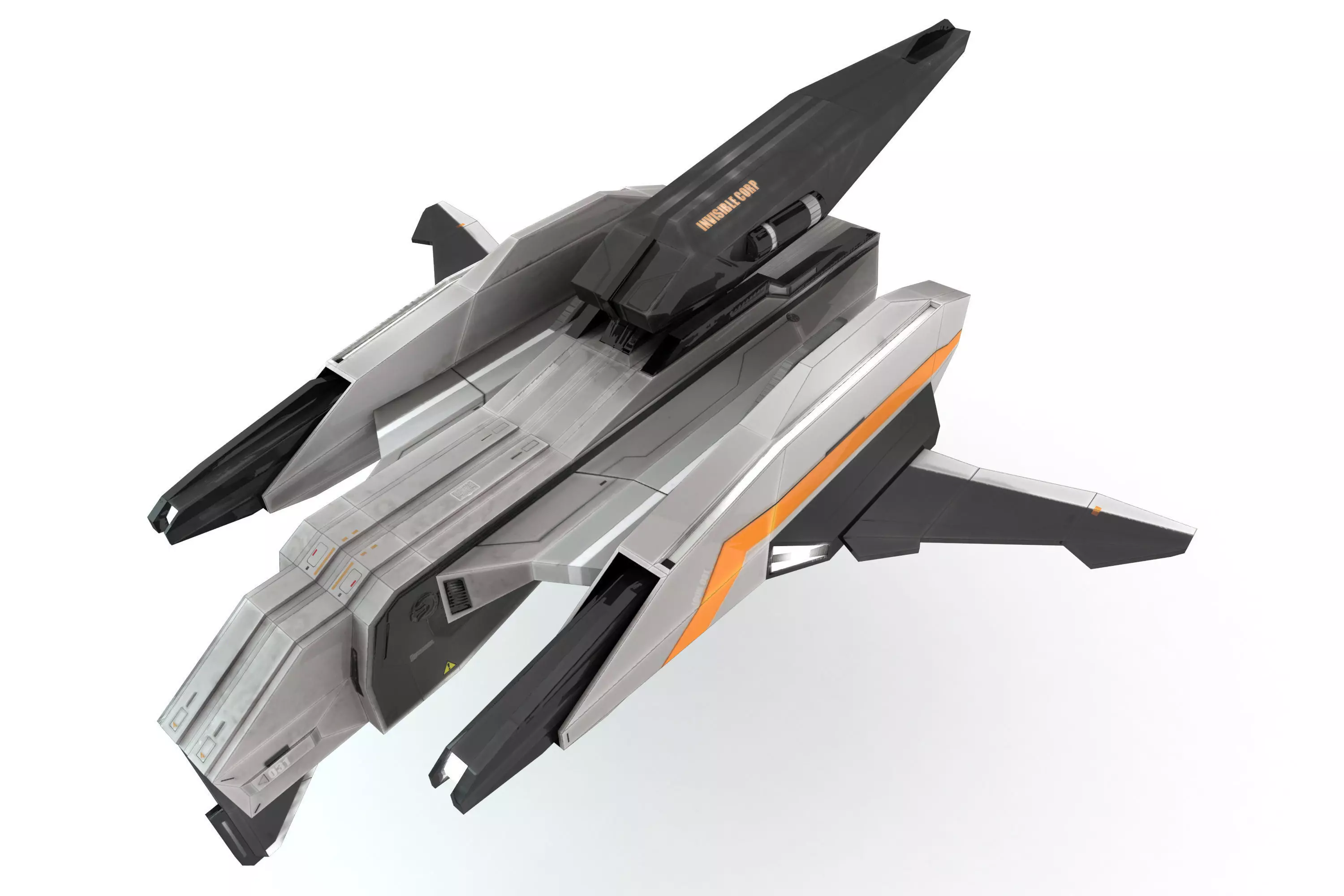 Sci-Fi - Aircraft - Iron 031 3D model_0