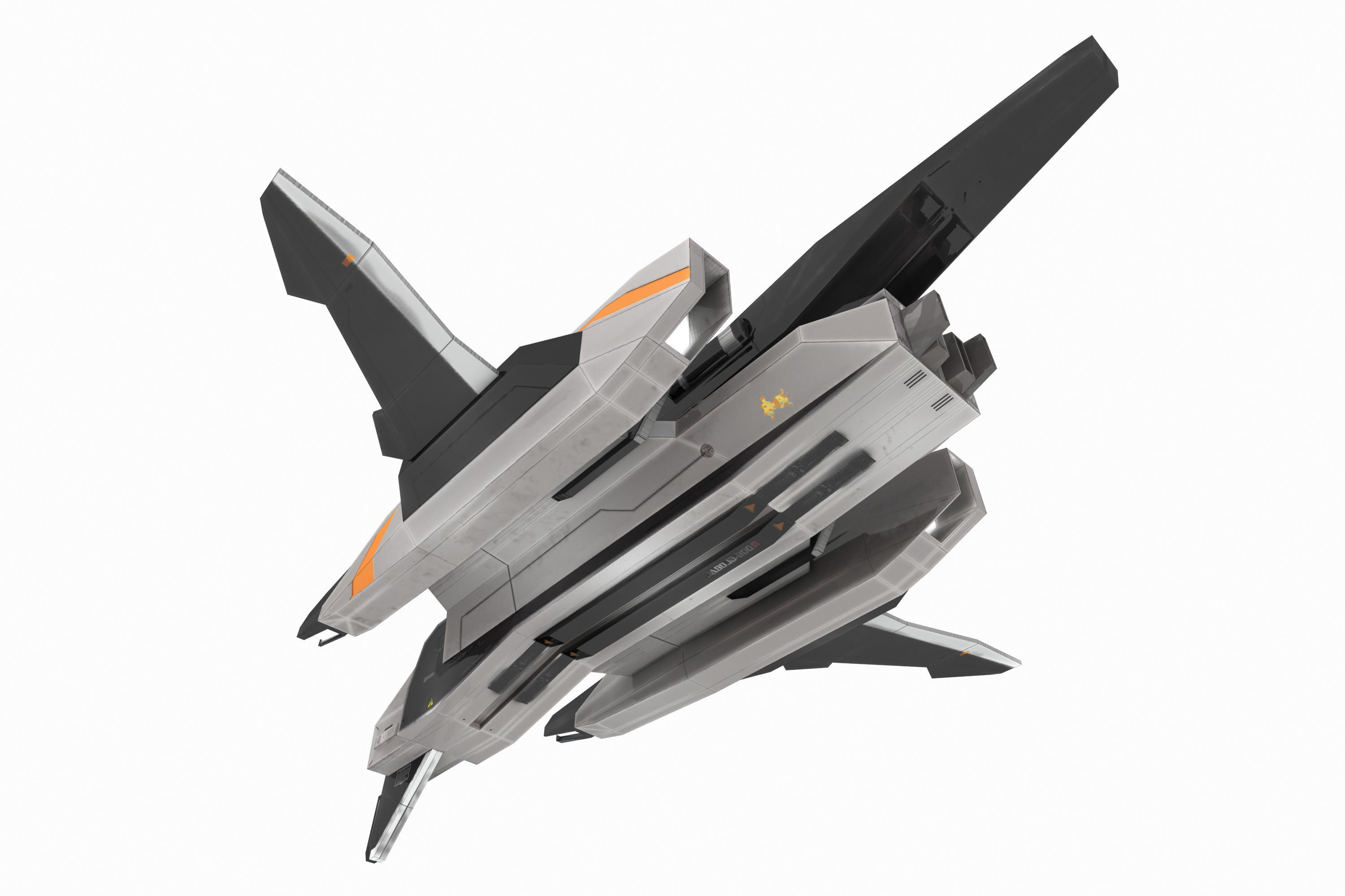 Sci-Fi - Aircraft - Iron 031 3D model_3