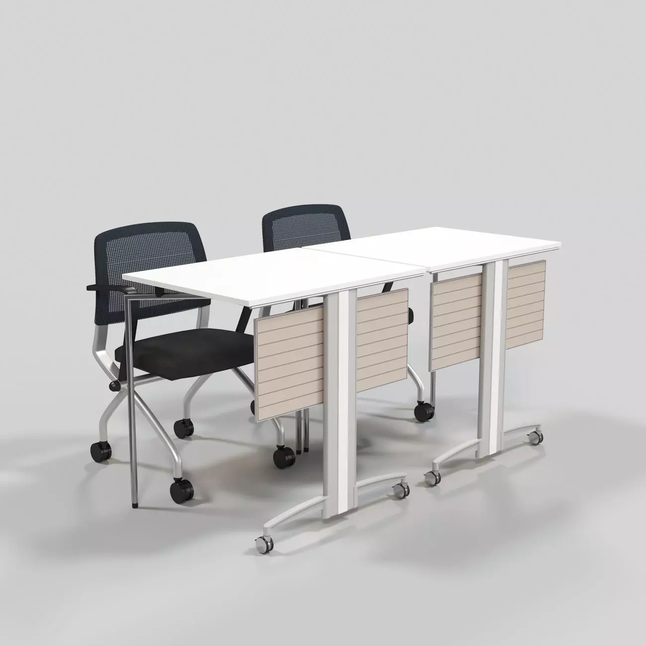 Fursys VIM Chair Table 3D model_0